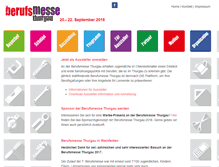 Tablet Screenshot of berufsmesse-thurgau.ch